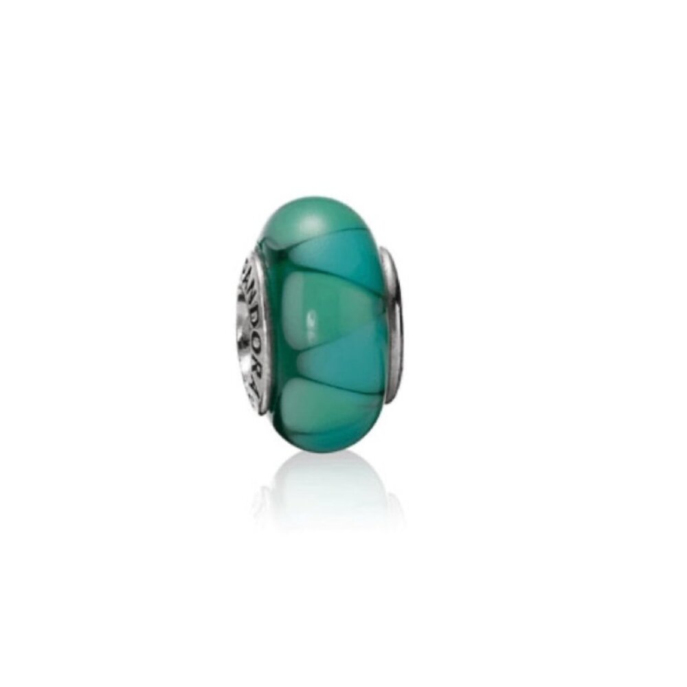 Pandora Captivating Green Murano Glass Charm